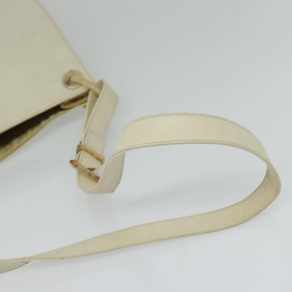 PRADA Shoulder Bag Leather Beige - Picture 7 of 12